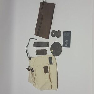 Hide and Drink travel tech bag pouch leather